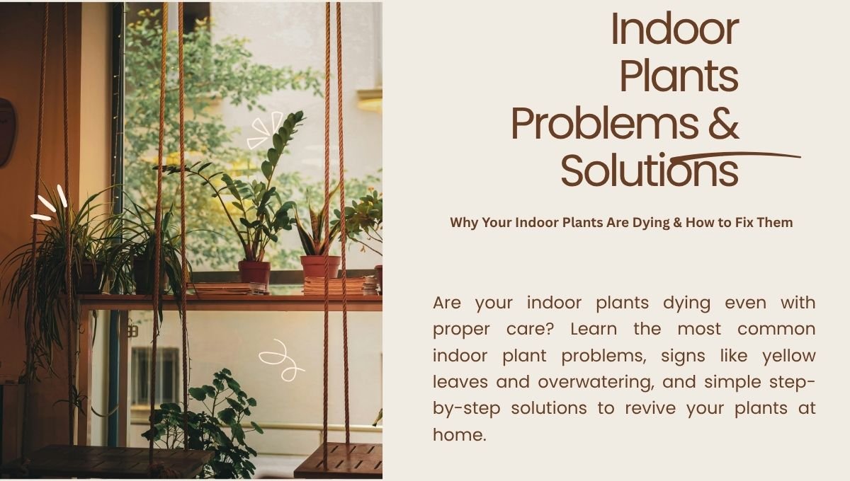 Indoor Plants Problems and Solutions – Complete Guide to Save Your Dying Plants