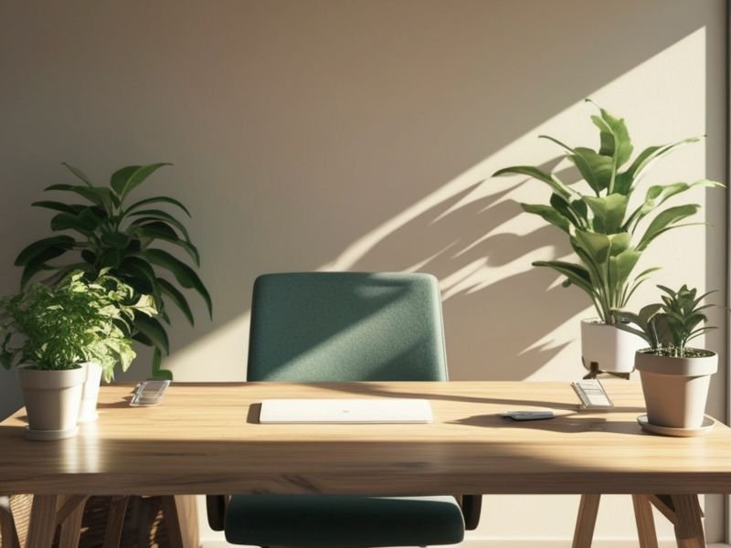Plants for inside office workspace and décor
